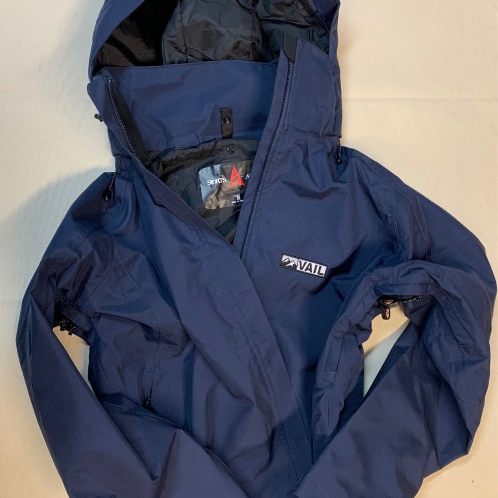 Vail Navy Windbreaker